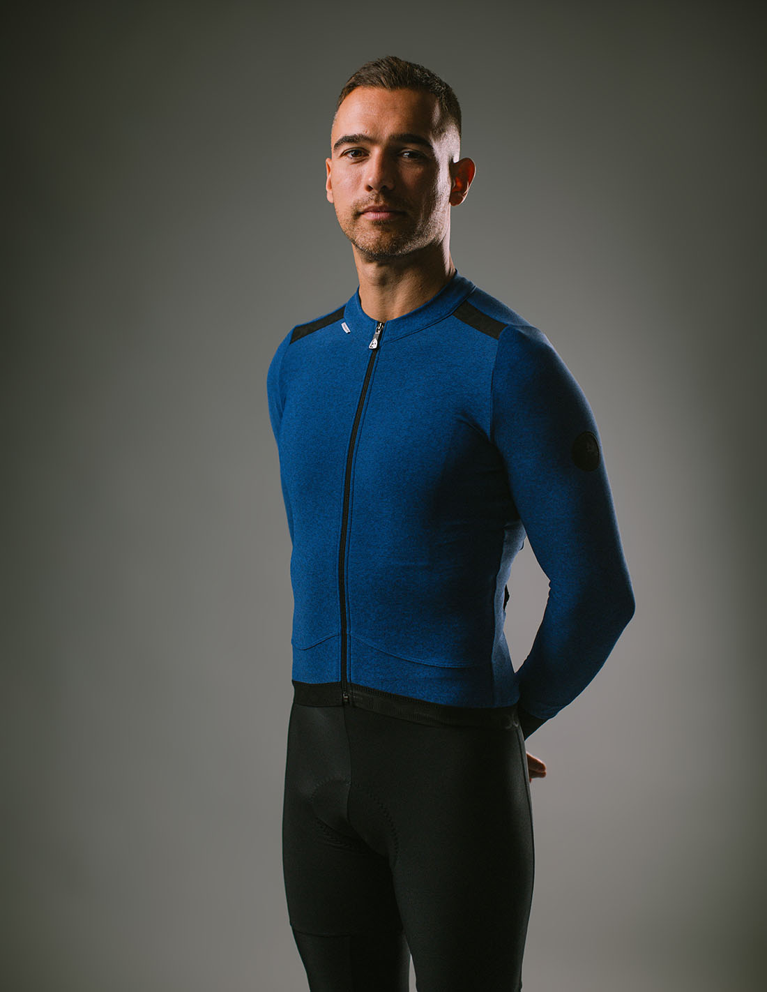 MAILLOT TÉRMICO BOMBER - AZUL